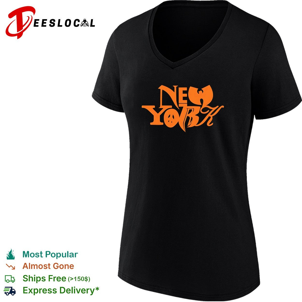 New York Wu Tang Clan Logo mashup Shirt