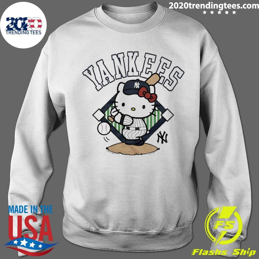 New York Yankees X Mlb Hello Kitty Shirt