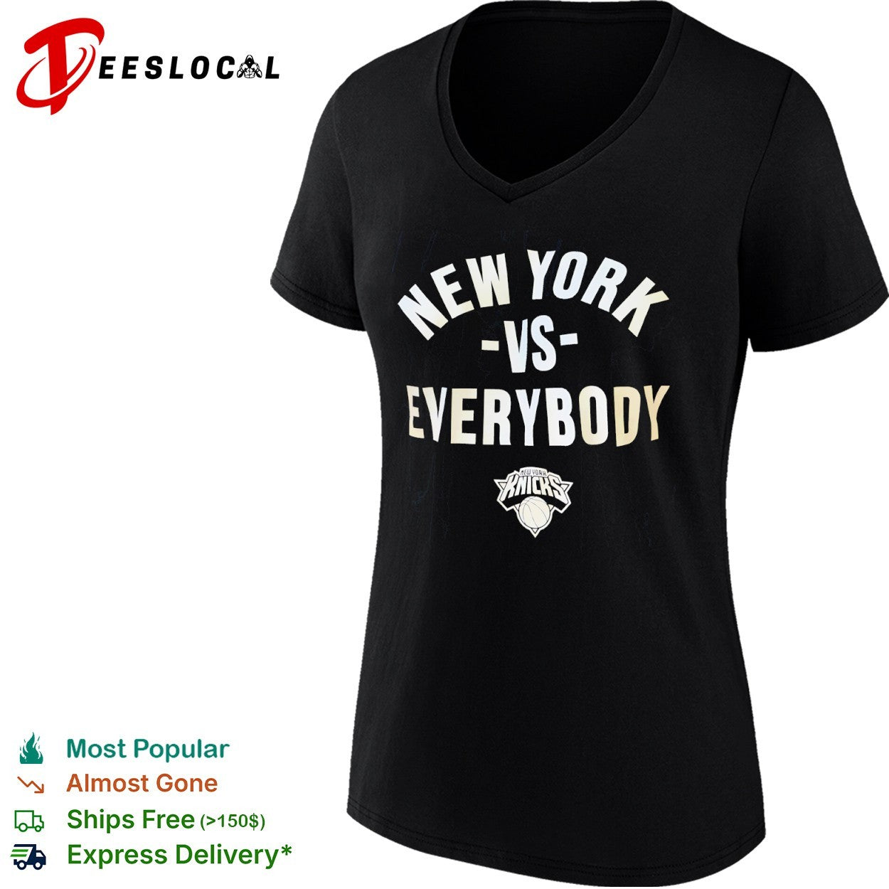New York vs Everybody New York Knicks Basketball NBA Team shirt