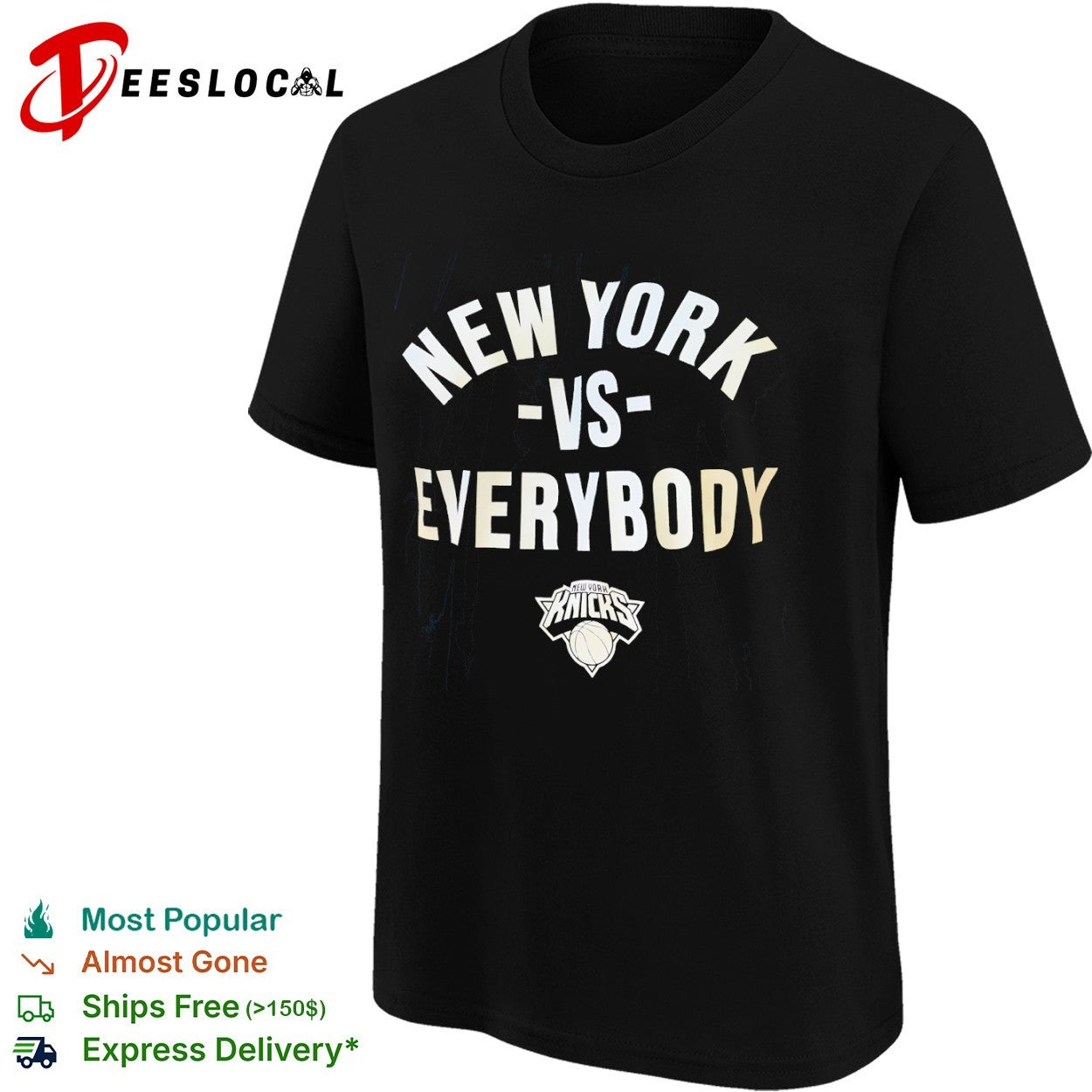 New York vs Everybody New York Knicks Basketball NBA Team shirt