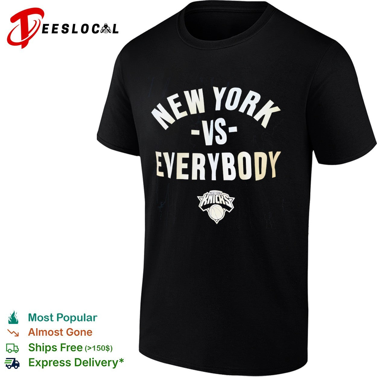 New York vs Everybody New York Knicks Basketball NBA Team shirt