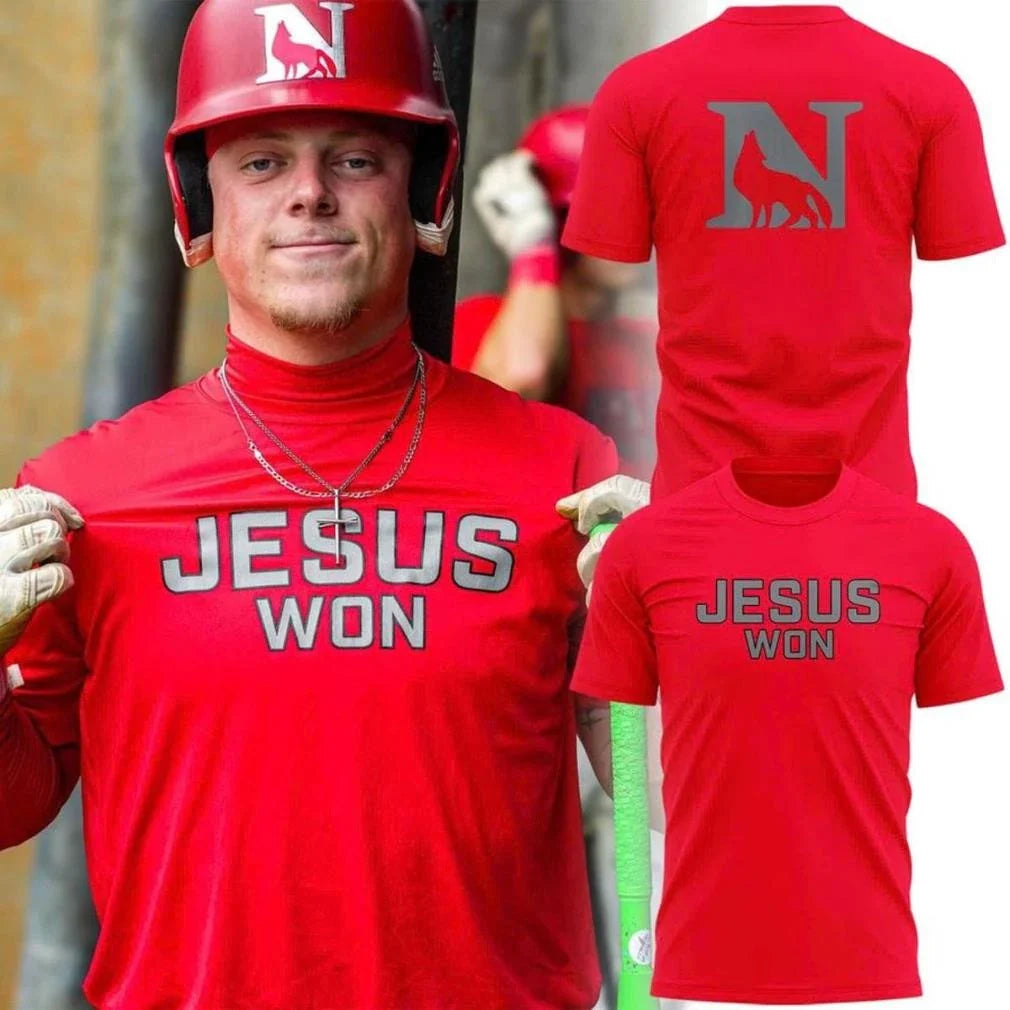 Newberry College Baseball Jesus Won 2026 Shirt