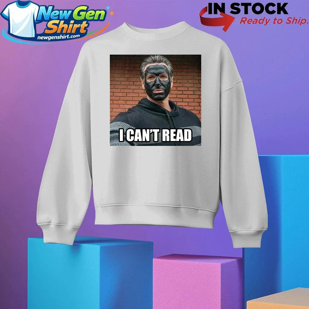 Newsom 2028 I Cant Read Shirt
