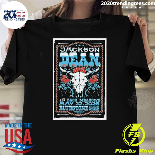 Jackson Dean concert Columbus, Bluestone, May 22, 2026 Poster Shirt