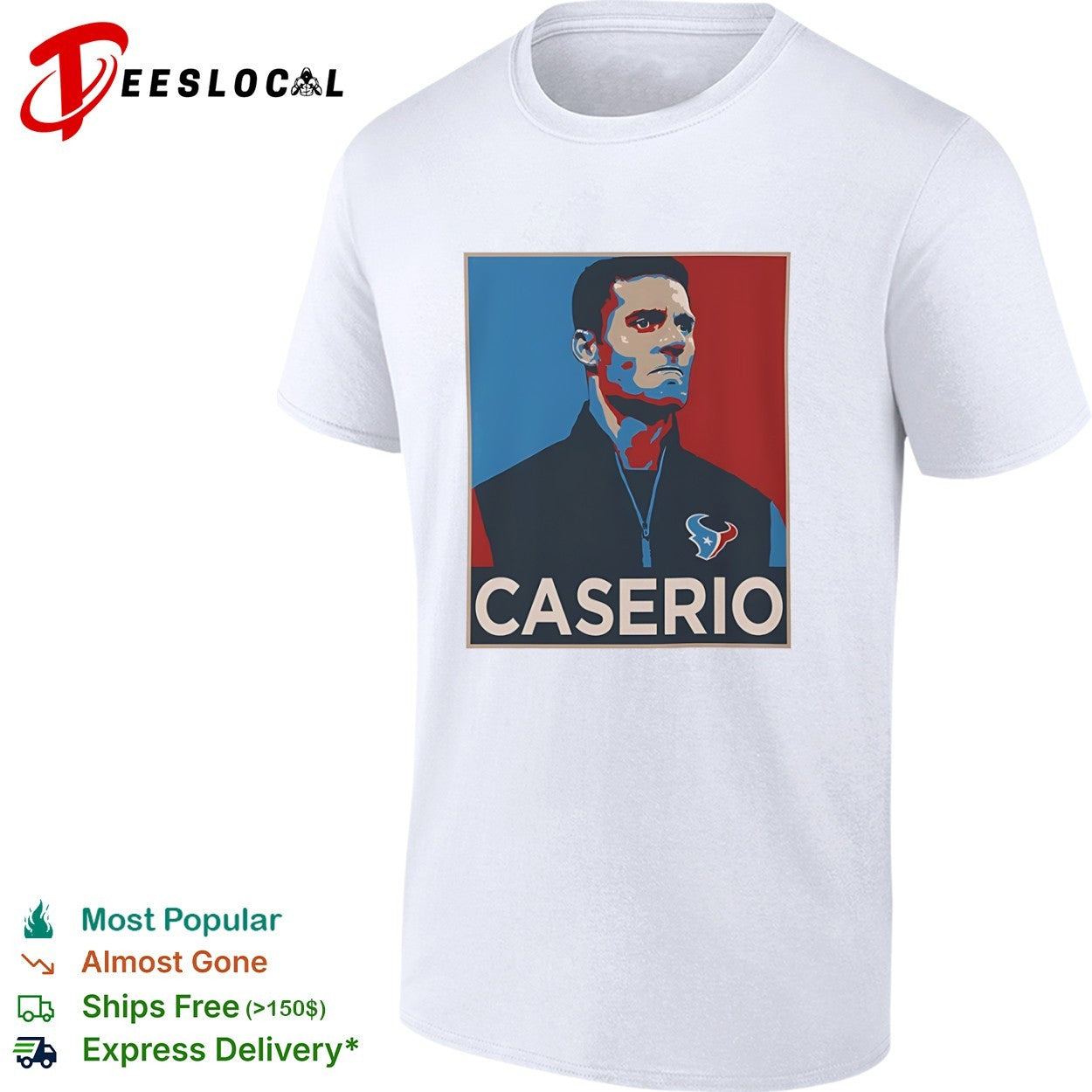 Nick Caserio Houston Texans NFL hope poster style shirt