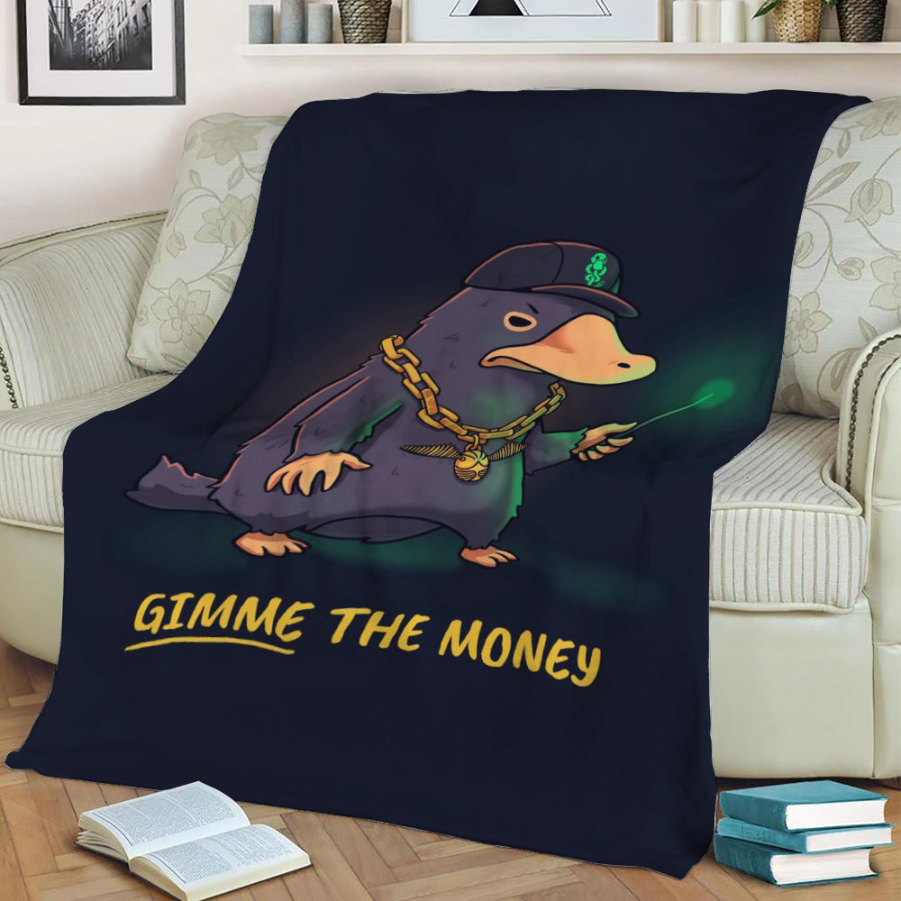 Niffler Fantastic Beasts Fleece Throw Blanket