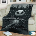 Nightmare Before Christmas Fleece Throw Blanket