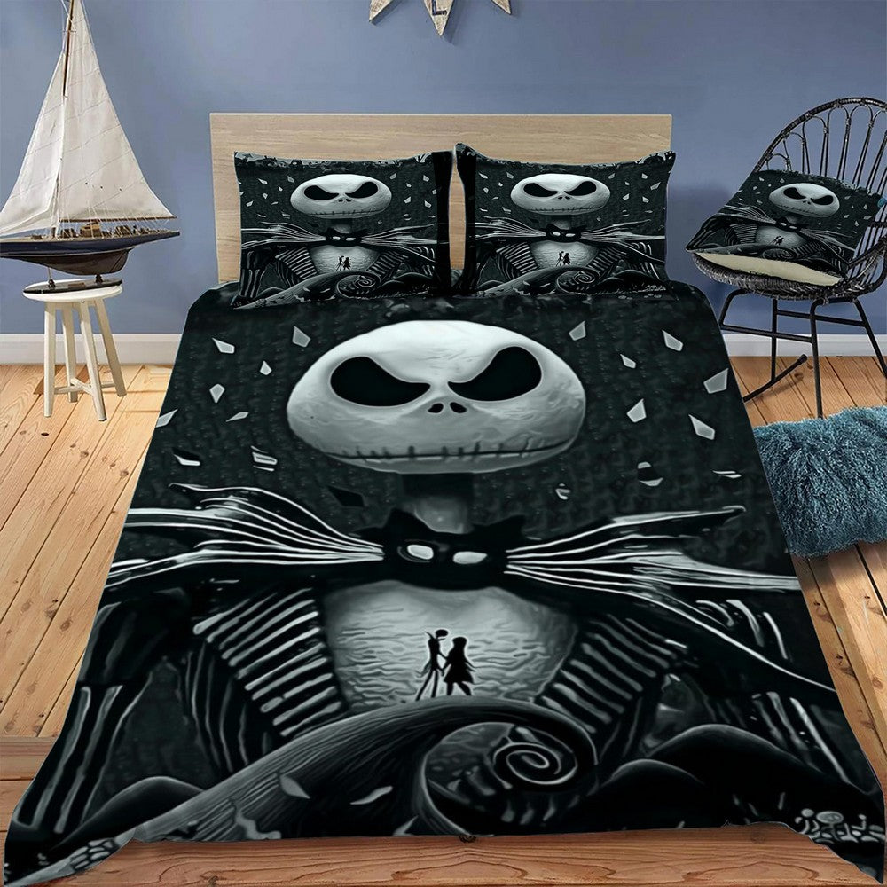Nightmare Before Christmas Bedding Set (Duvet Cover & Pillow Shams)