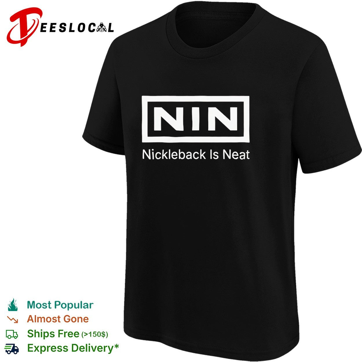 Nine Inch Nails Parody Nickleback Is Neat Shirt
