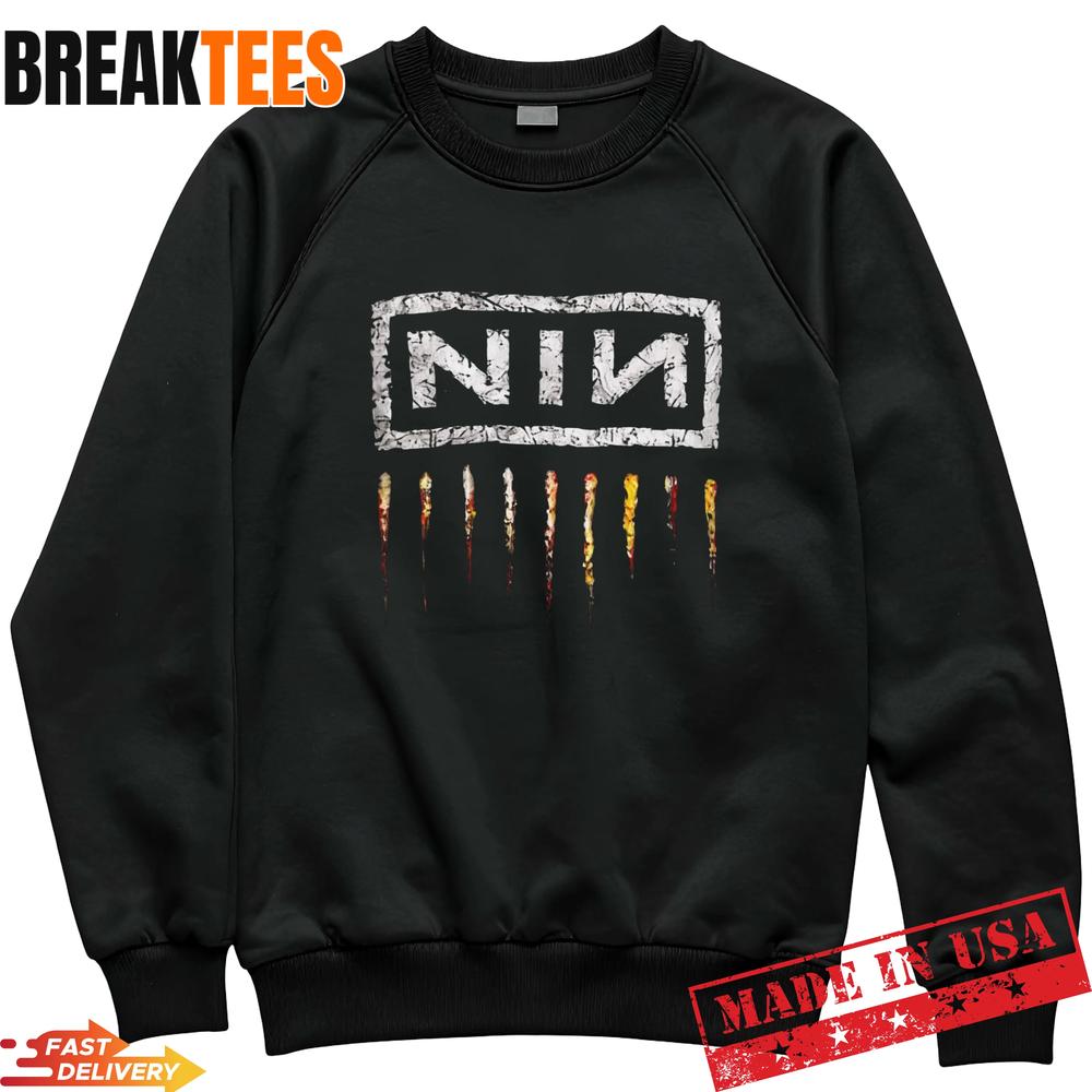 Nine Inch Nails Vintage Rock Band Graphic T-Shirt
