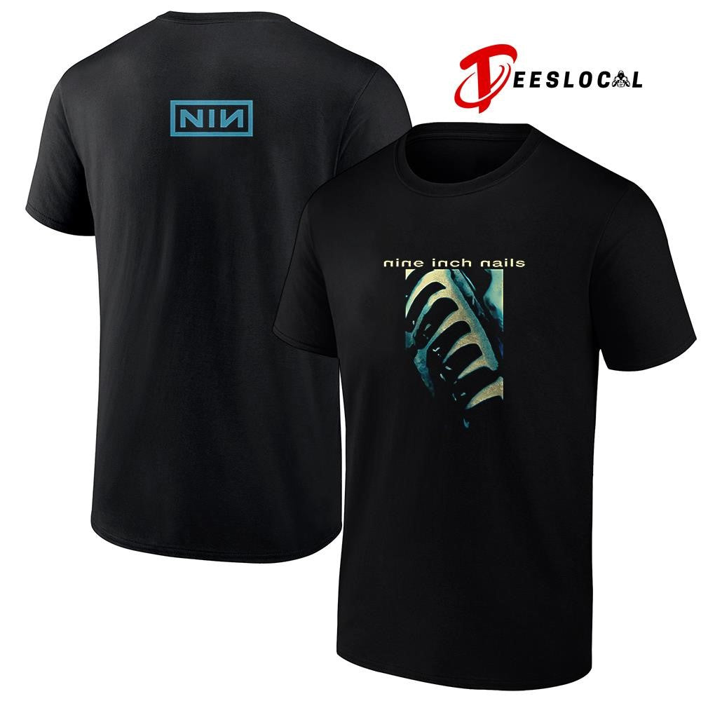 Nine Inch Nails machine graphic shirt