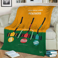 No1216 My Heathers Fleece Throw Blanket
