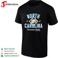 North Carolina Tar Heels Diamond Heels 1867 vintage baseball shirt