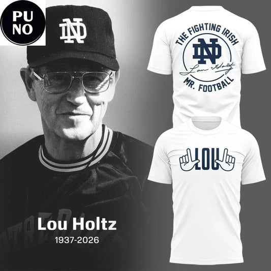 Notre Dame Fighting Irish Legacy Of Lou Holtz 1937 2026 Shirt