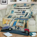 Notting Hill movie art Fleece Throw Blanket