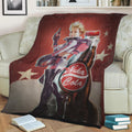 Nuka-Girl Fleece Throw Blanket