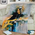 Nuno Bettencourt Fleece Throw Blanket