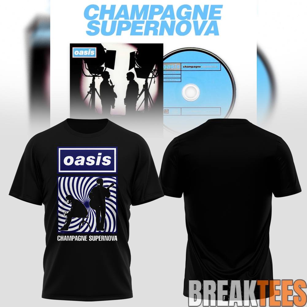 OASIS 30 years of ”Champagne Supernova” Shirt