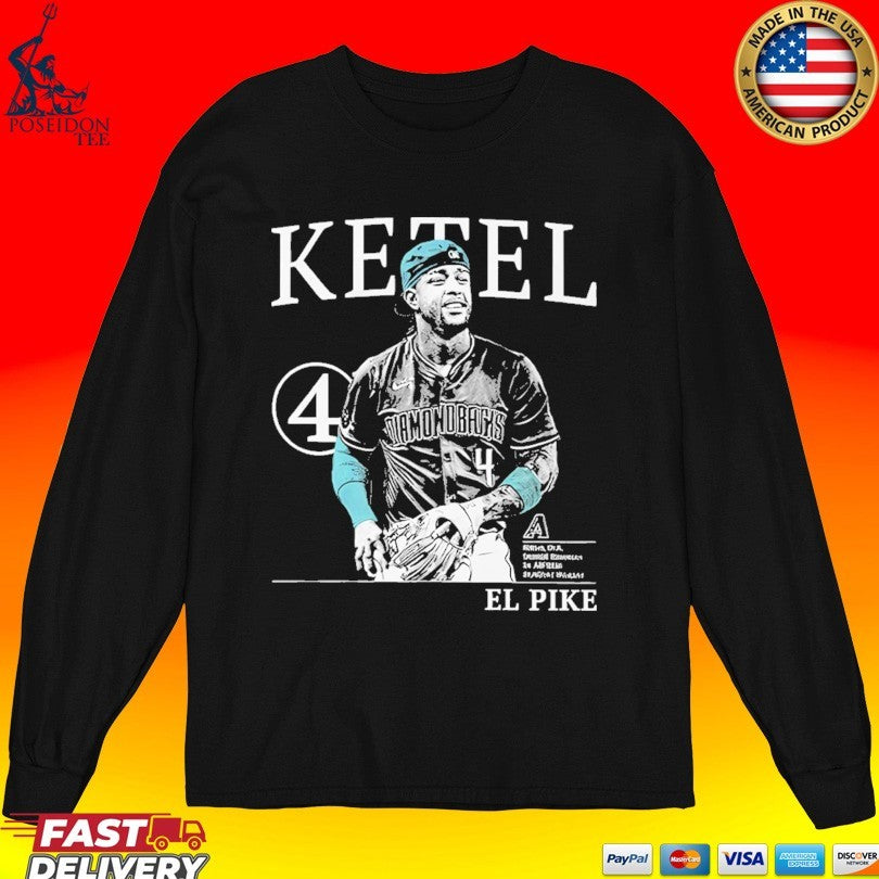 D-backs Ketel Marte El Pike T-shirt