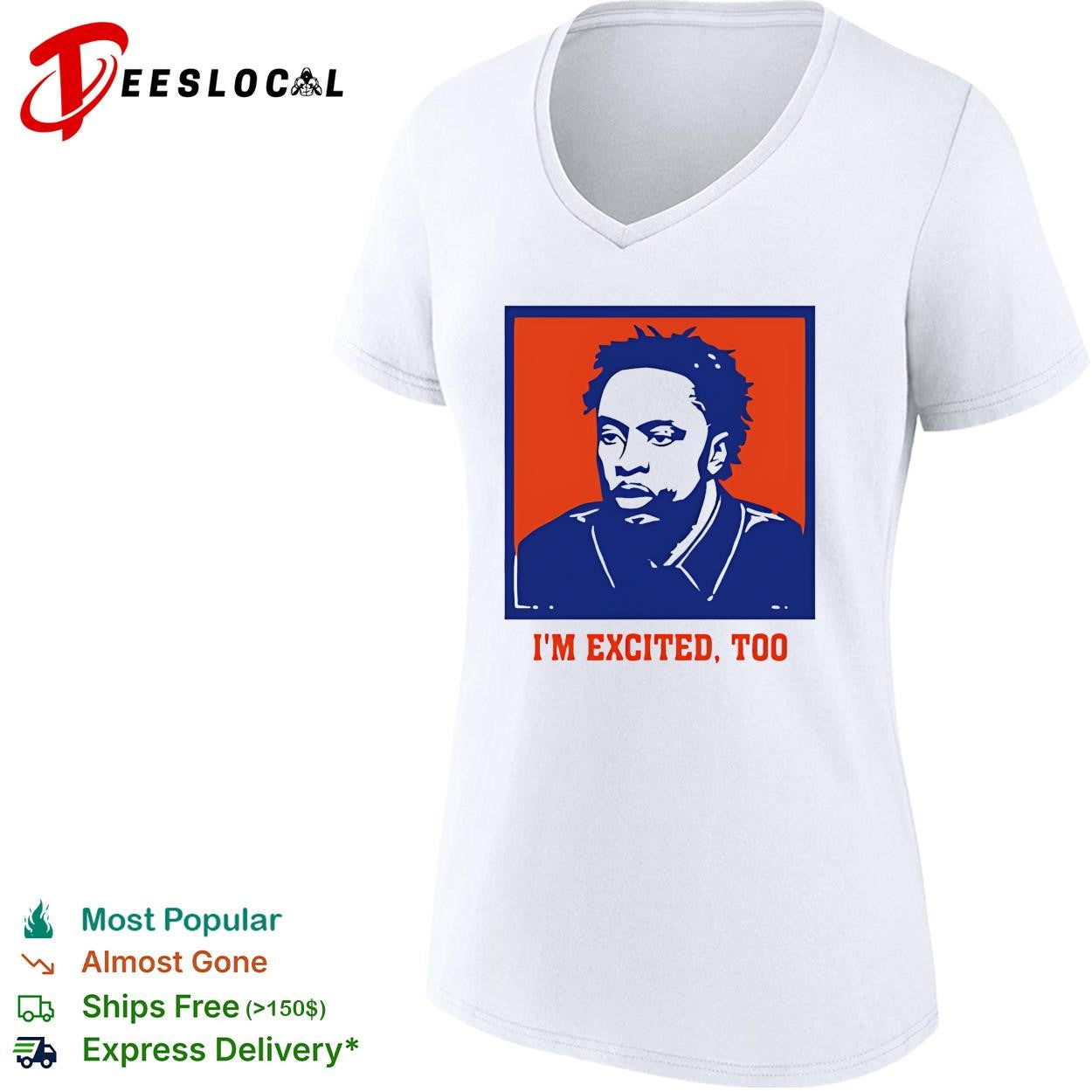 OG Anunoby I’m excited too New York Knicks fan portrait bold pop art shirt