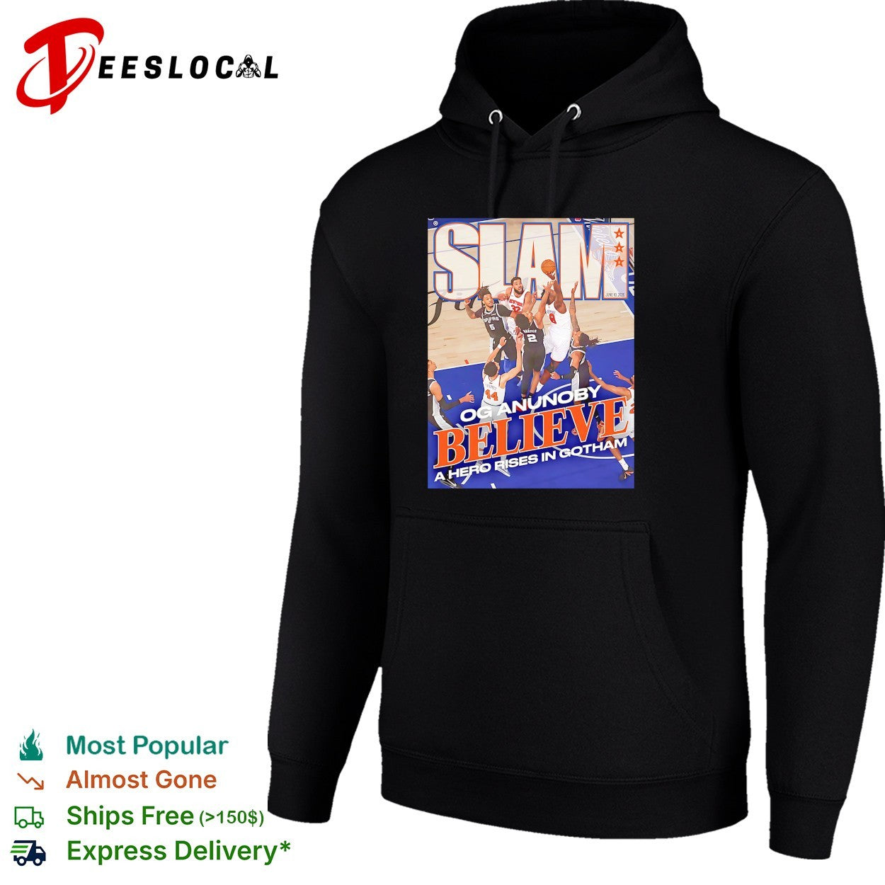 OG Anunoby New York Knicks 2026 SLAM 262 Cover Believe A Hero Rises In Gotham shirt