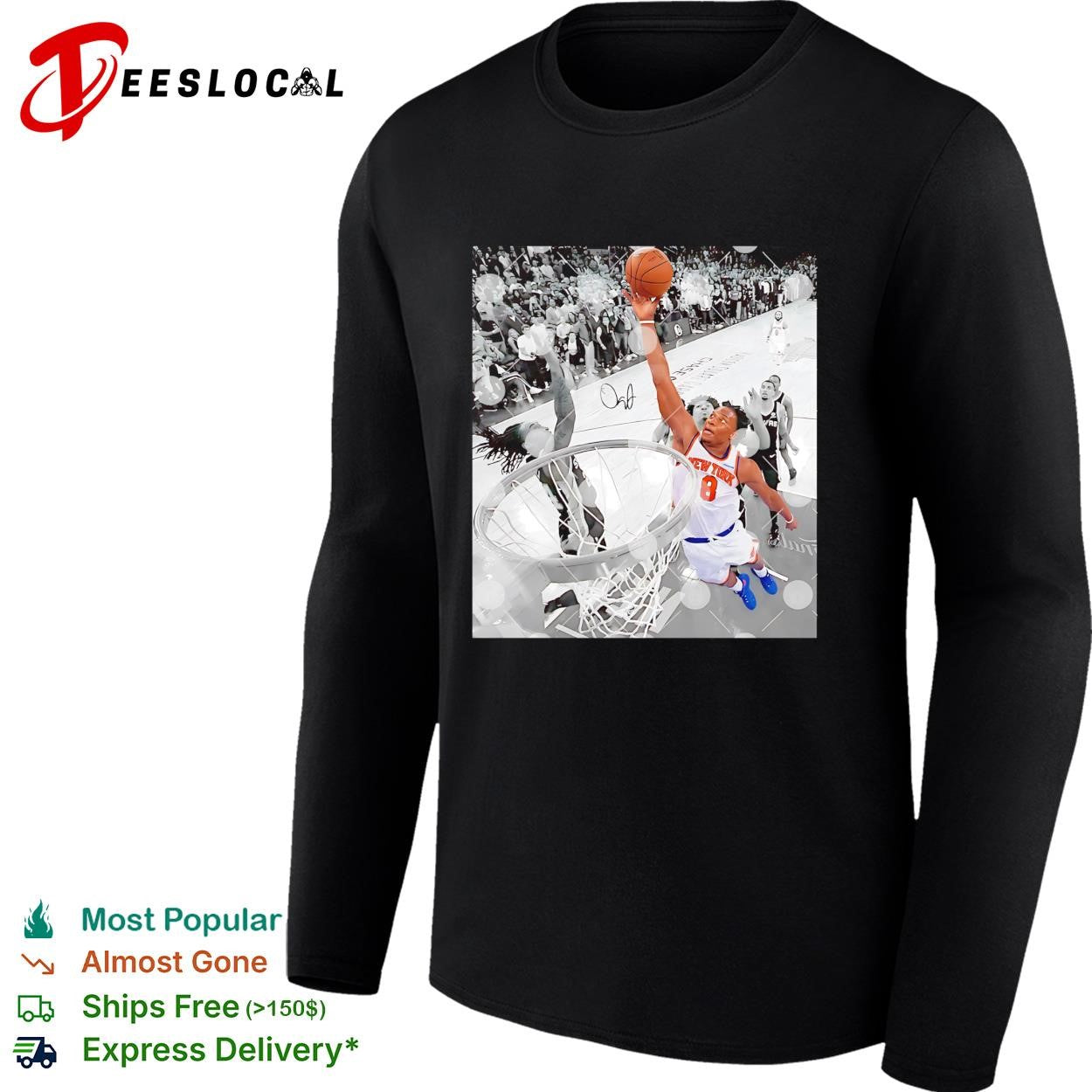 OG Anunoby Putback New York Knicks Finals Game 4 signature shirt