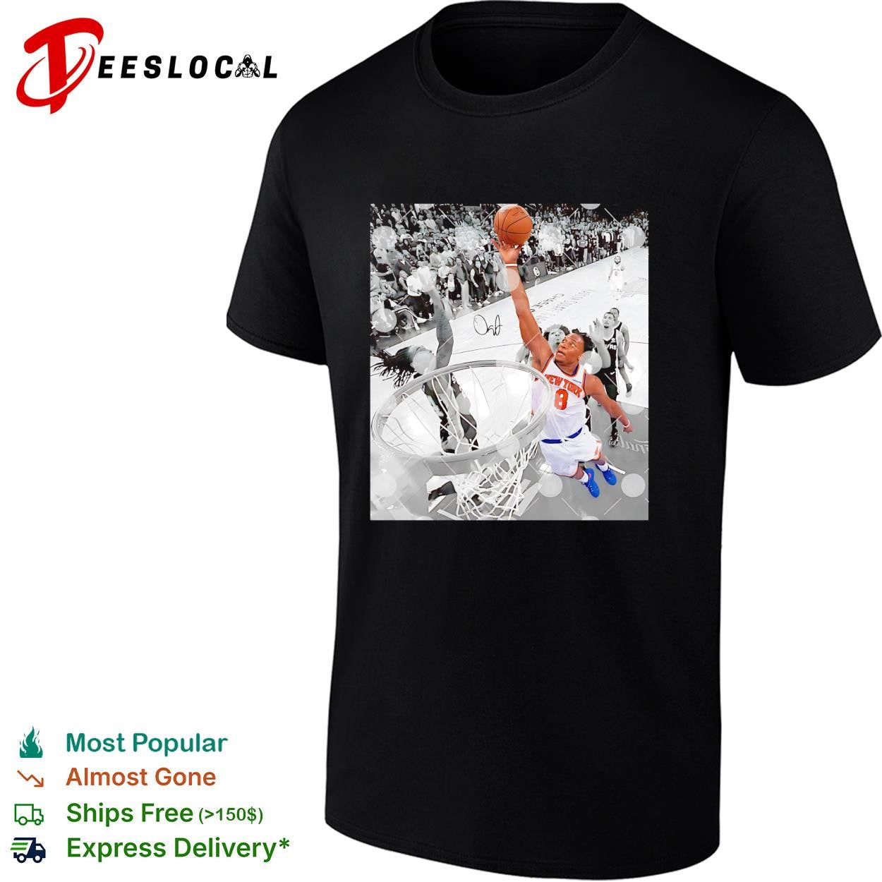 OG Anunoby Putback New York Knicks Finals Game 4 signature shirt