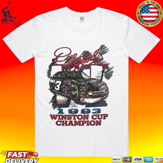 Carson Hocevar 1993 Dale Earnhardt Nascar Winston Cup Champion T-shirt