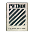 Luxury black white blanket PB013#