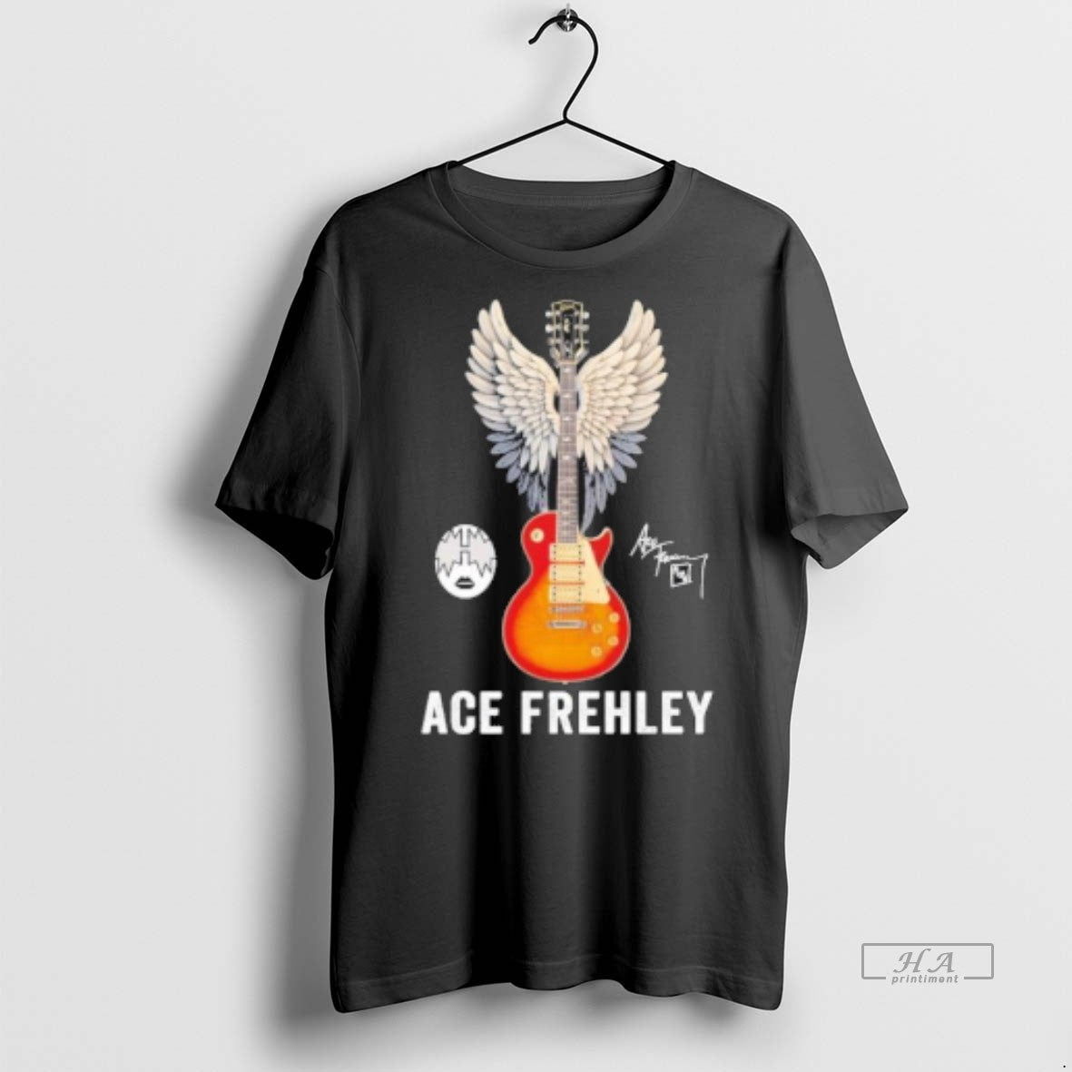Official Ace Frehley Spaceman Guitar Shirt