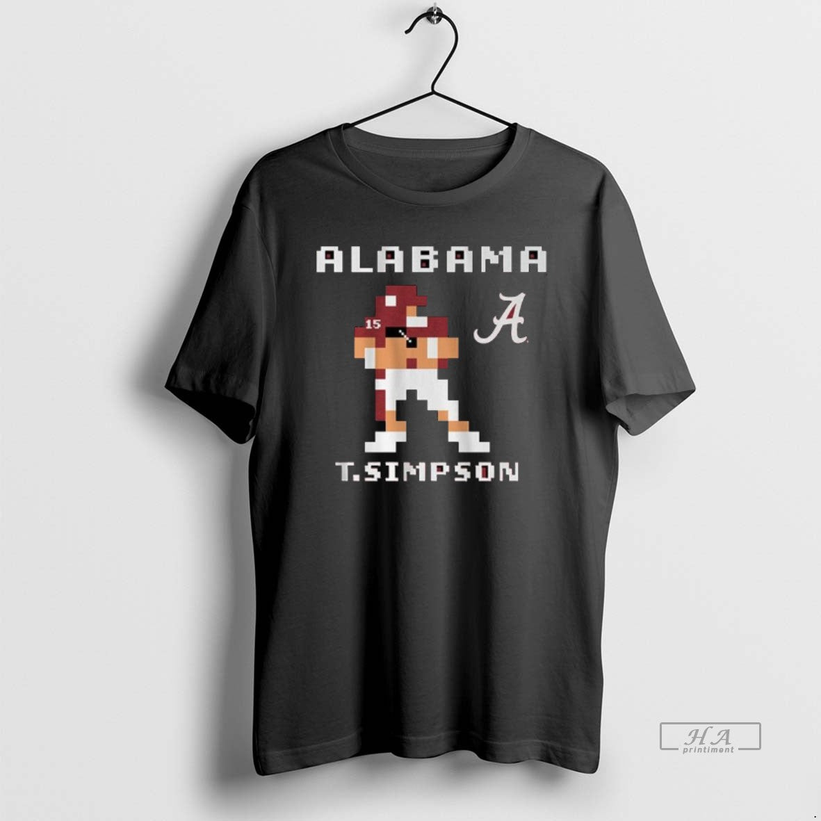 Official Alabama Football Ty Simpson Retro Baller