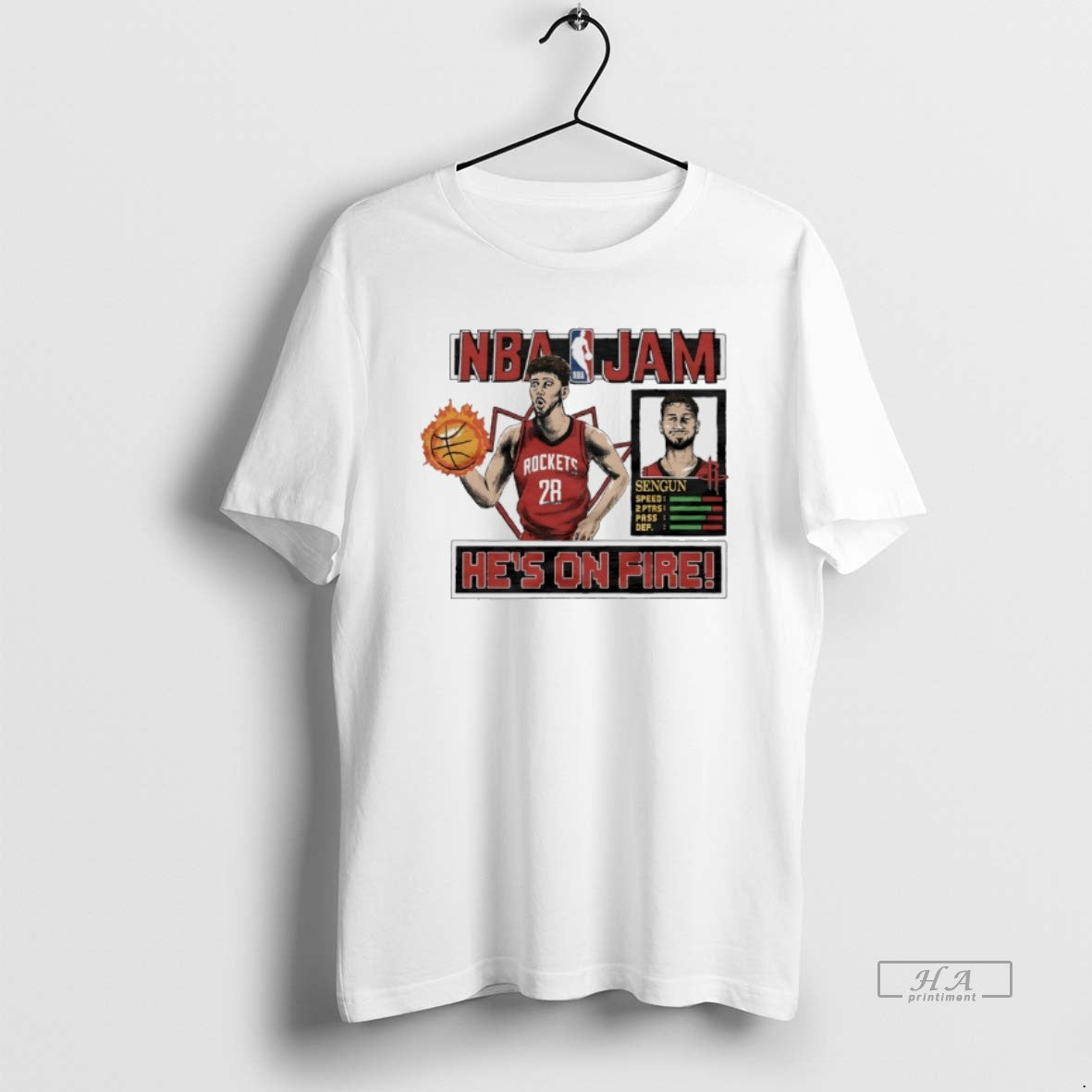Official Alperen Sengun Hes On Fire Houston Rockets Nba Jam
