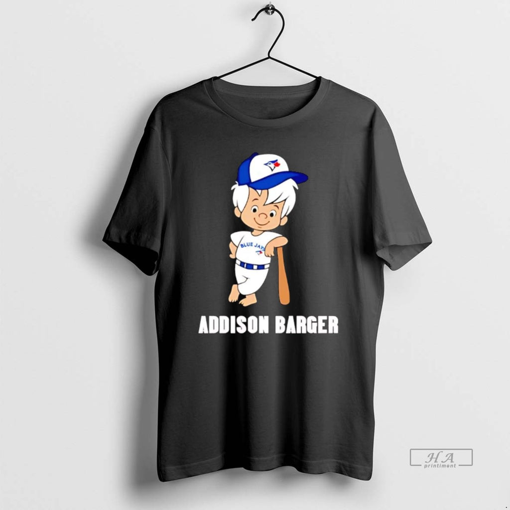 Official Bamm Bamm Rubble Addison Barger Toronto Blue Jays
