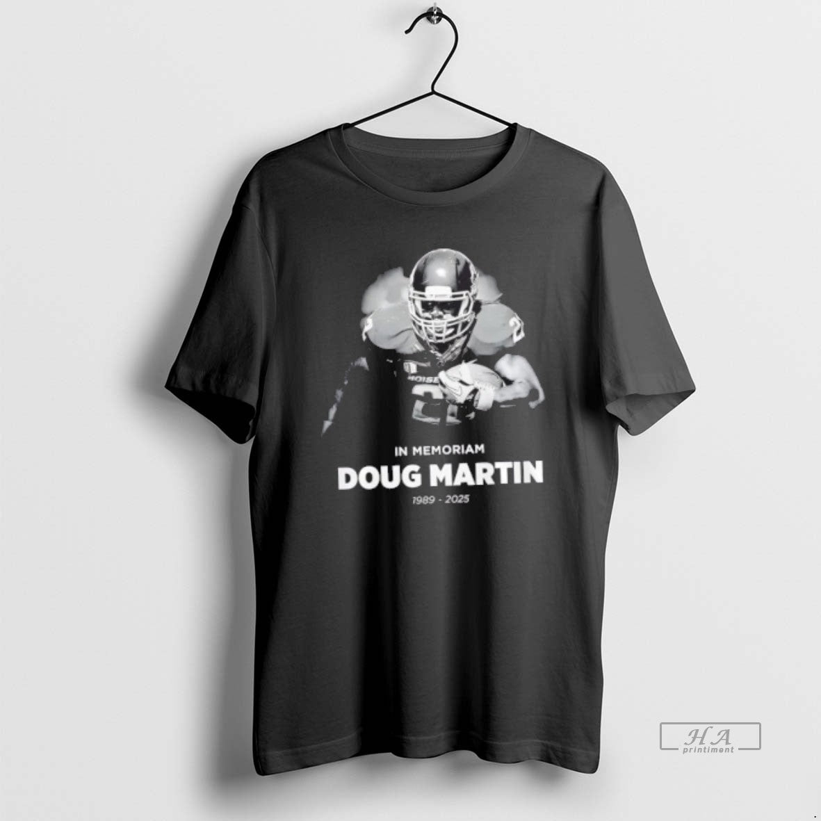 Official Boise State Broncos In Memoriam Doug Martin 1989 2025 2 Sided