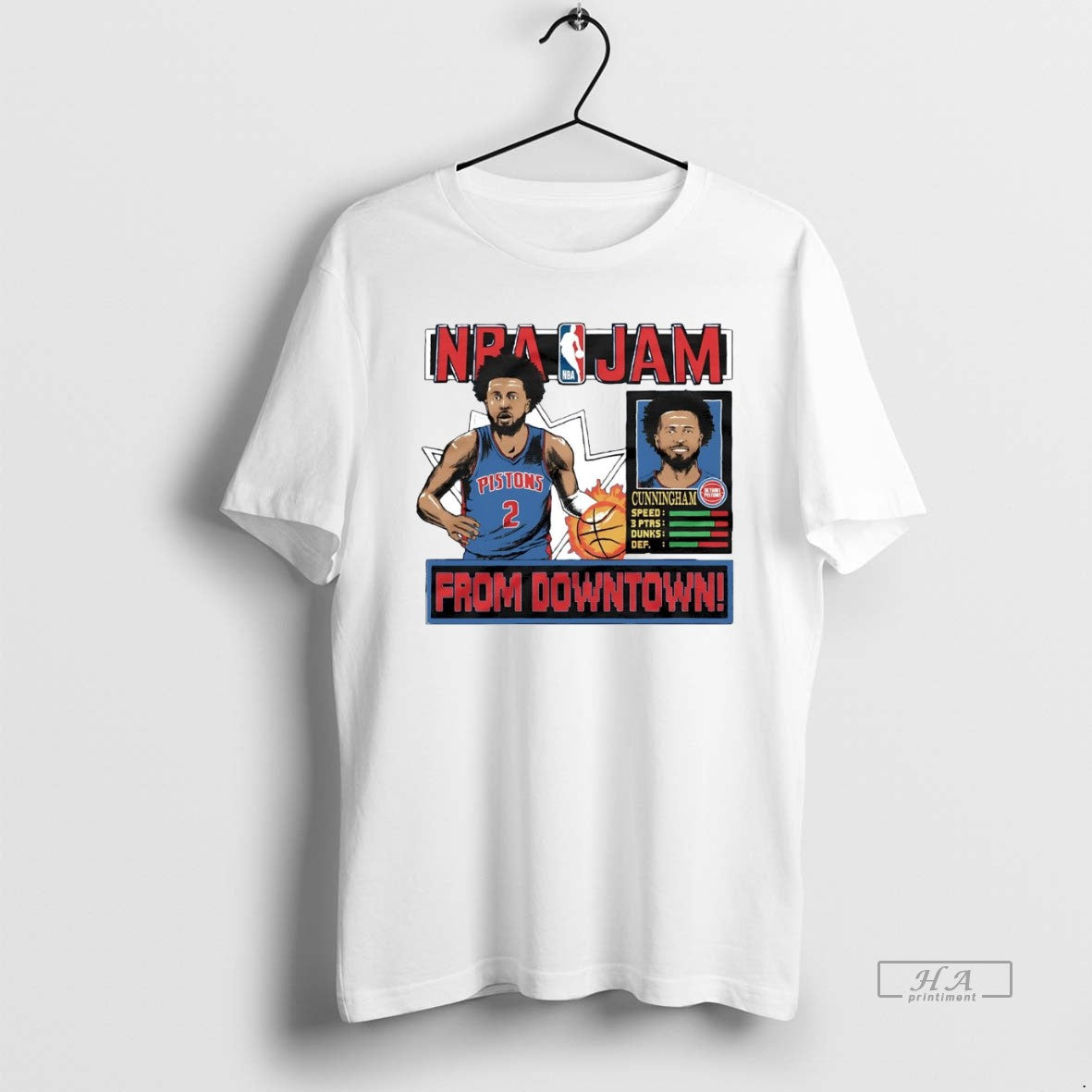 Official Cade Cunningham From Downtown Nba Jam Pistons