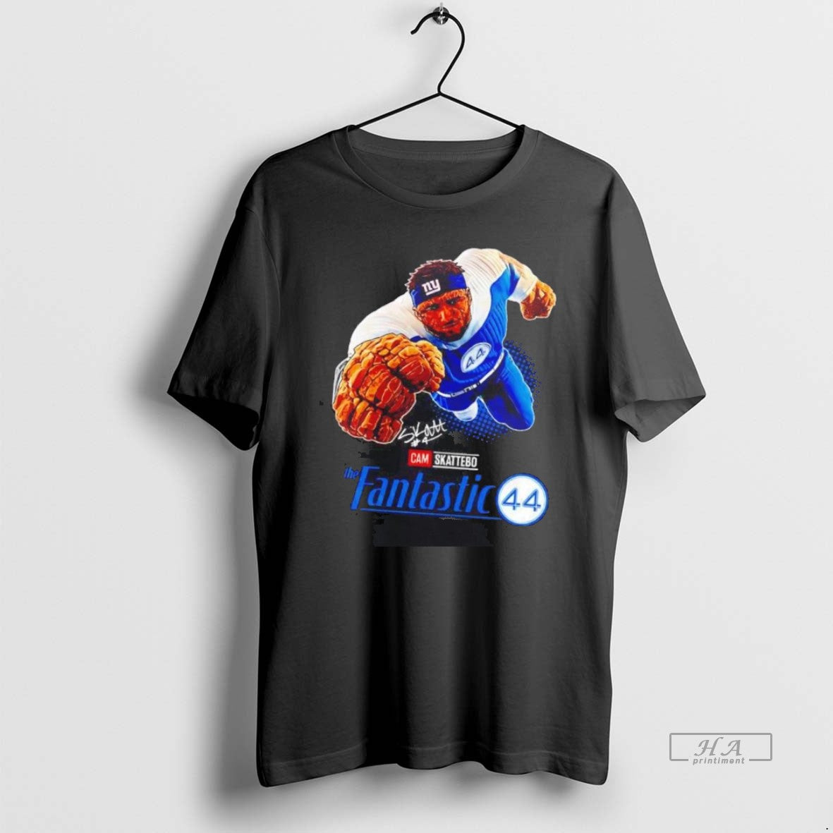 Official Cam Skattebo Thing Fantastic 4 New York Giants