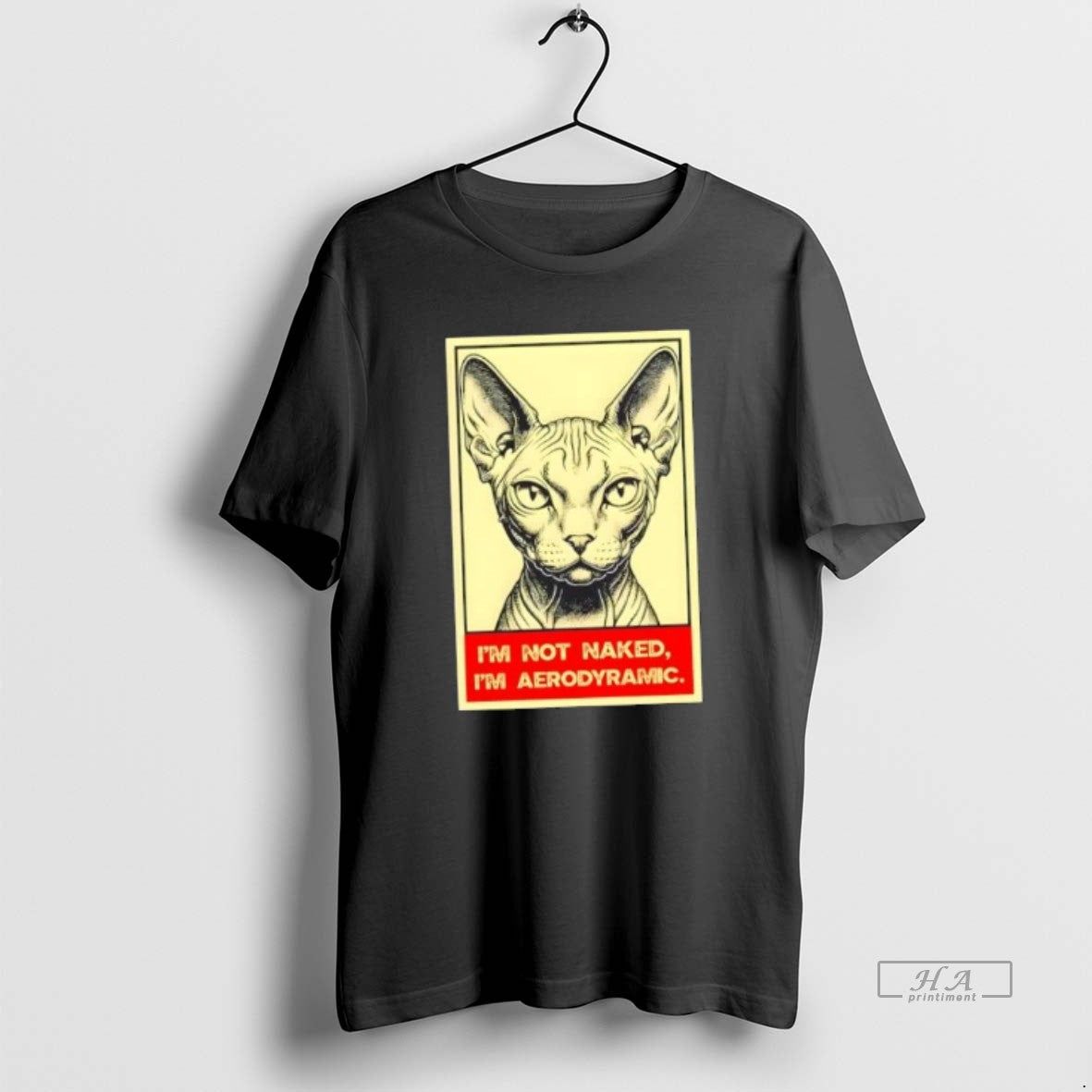 Official Cat Im Not Naked Im Aerodynamic