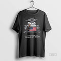 Official Chevy Pickup Truck American Flag Proud Tradition