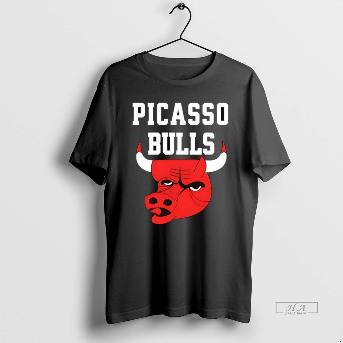 Official Chicago Bulls Picasso Bulls