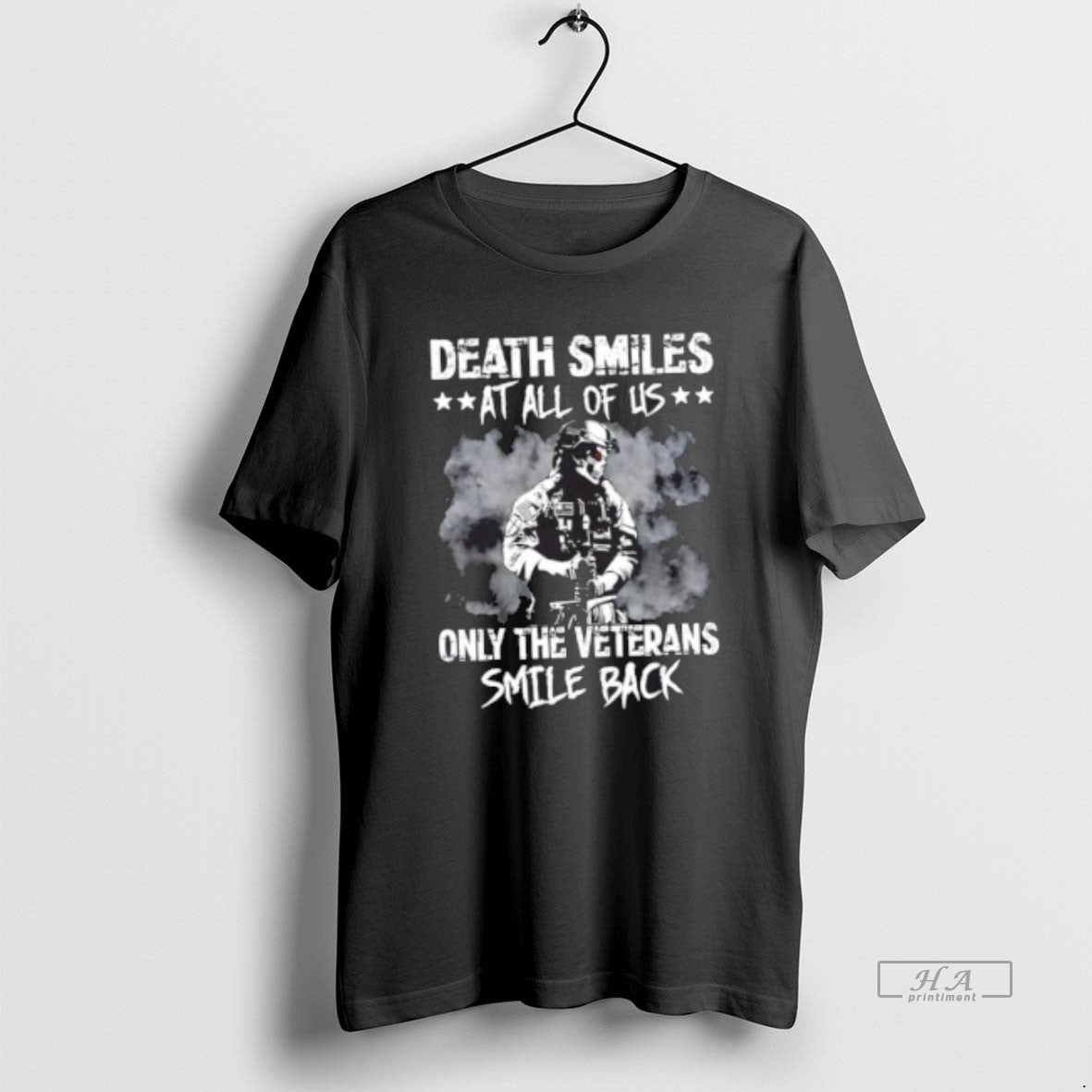 Official Death Smiles At All Of Us Only The Veterans Smile Back