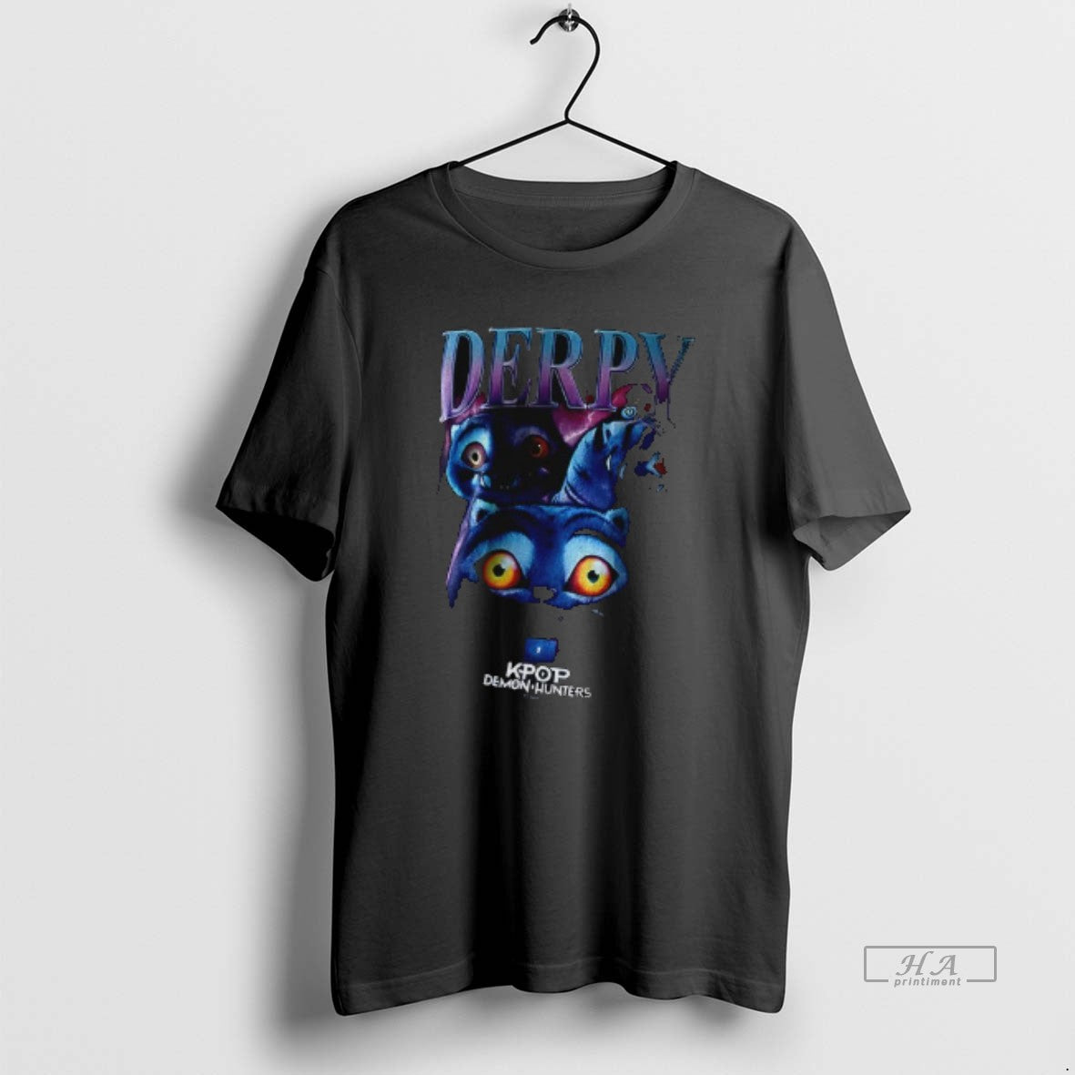 Official Derpy Tiger Kpop Demon Hunters Huntrix Korean Band Graphic