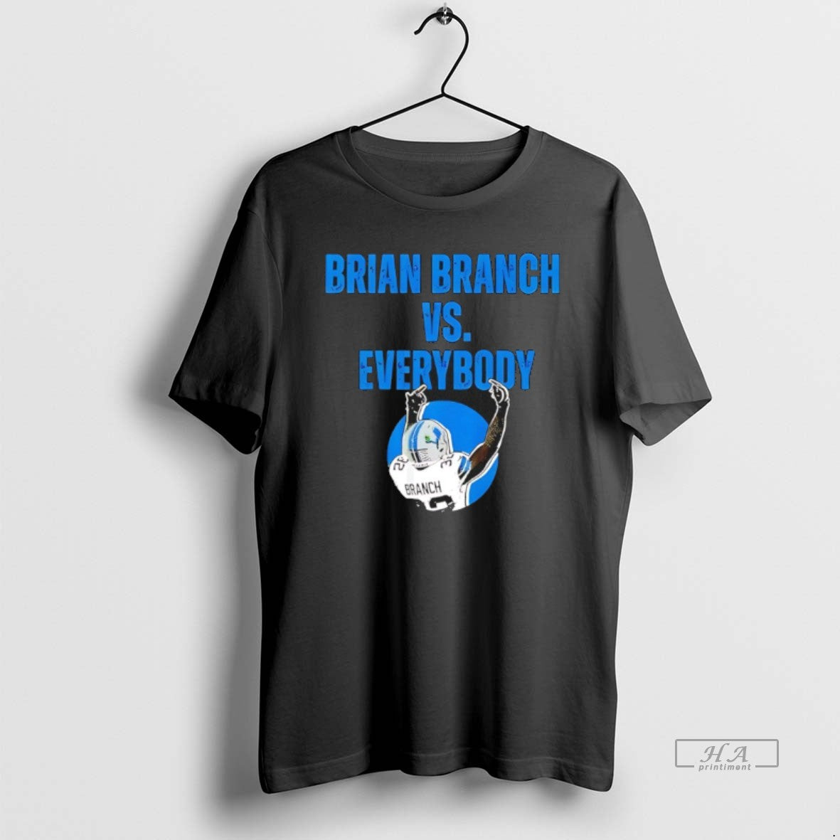 Official Detroit Lions Brian Branch Vs Everybody