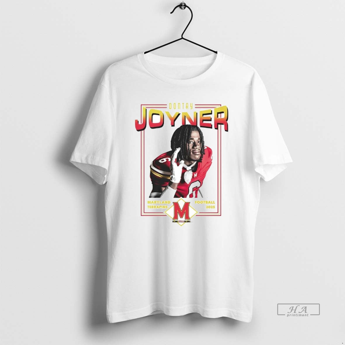 Official Dontay Joyner 2025 Graphic Maryland Terrapins