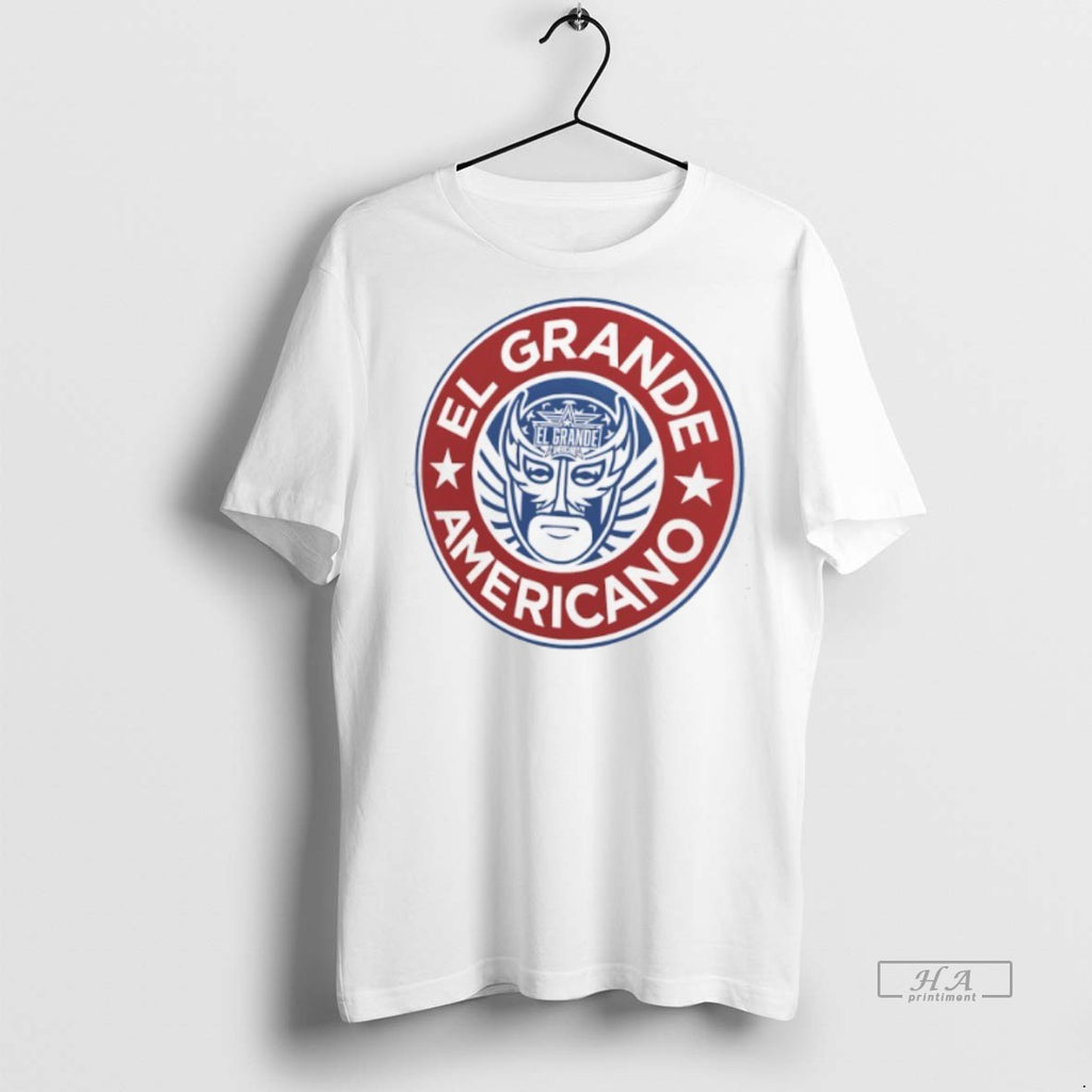 Official El Grande Americano Mask Logo Shirt