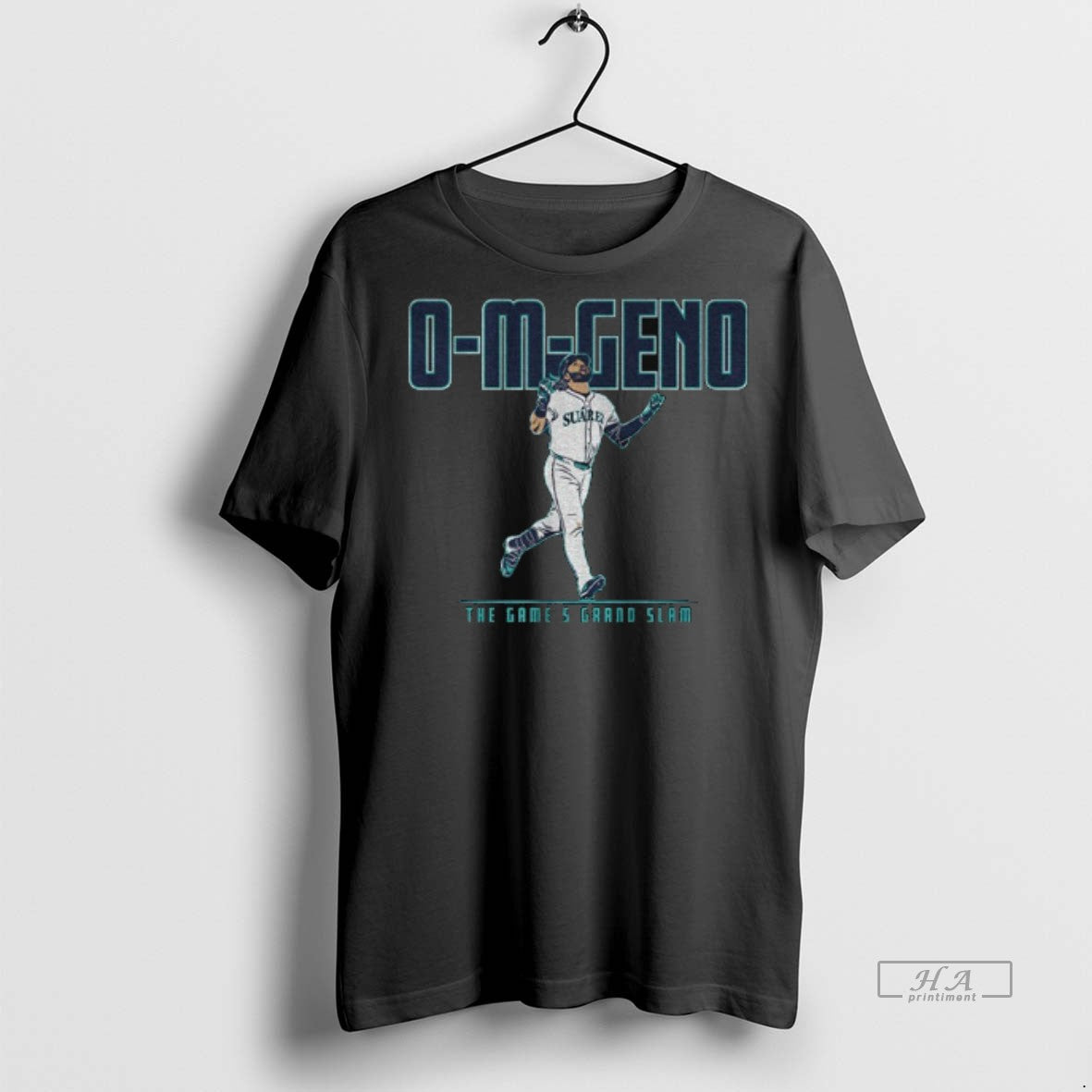 Official Eugenio Suarez The Game 5 Grand Slam Seattle Mariners Shirt
