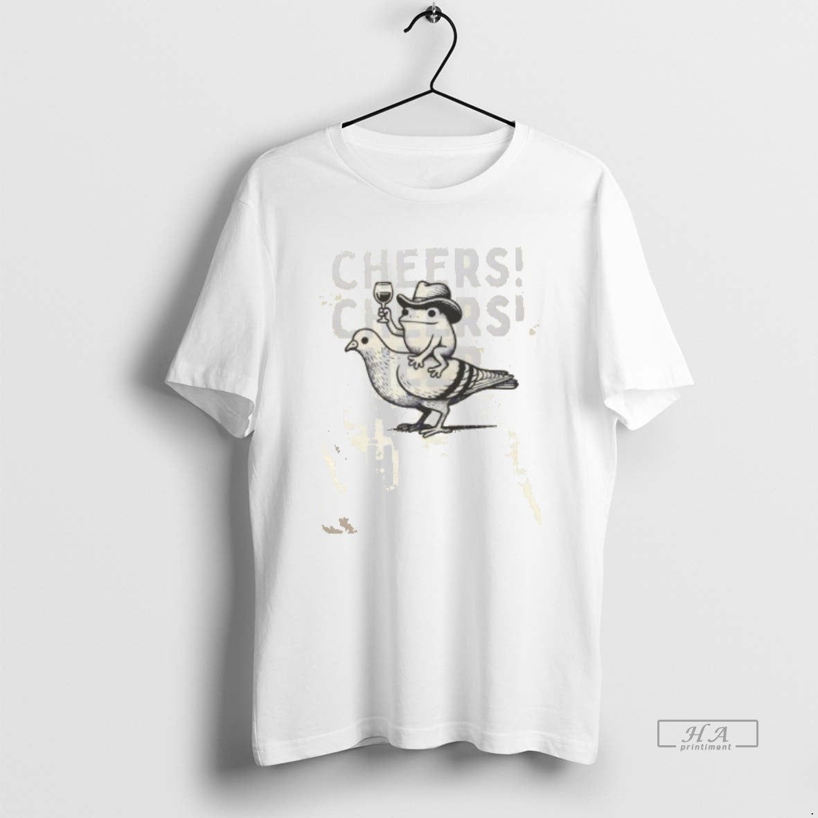 Official Frog Cheers Cowboy Drink Wine