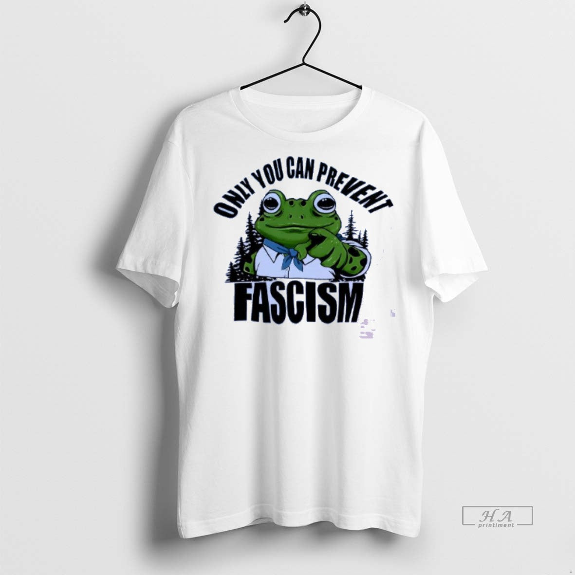 Official Frog Resist Only You Can Prevent Fascism Shirt