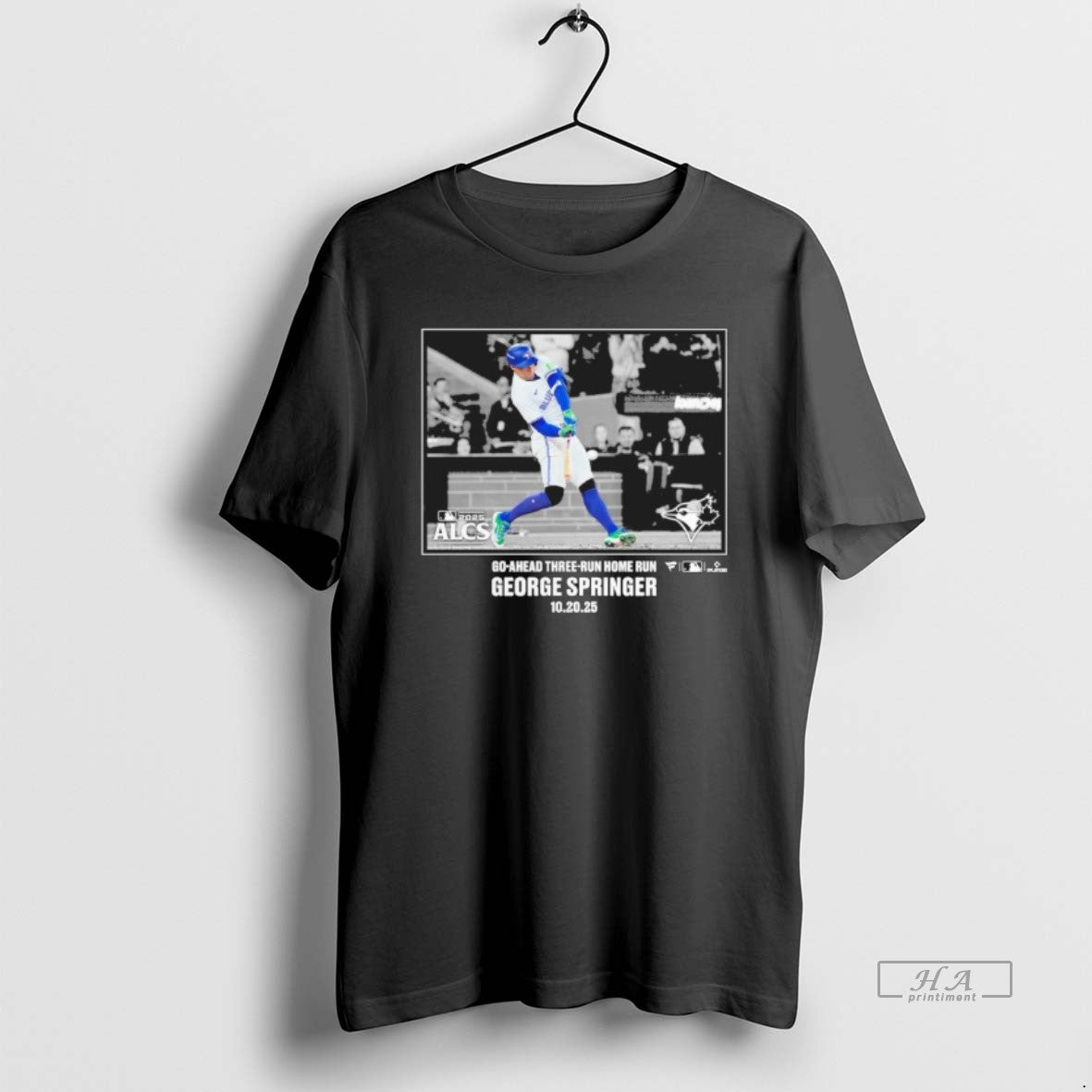 Official George Springer Go Ahead 3 Run Hr 20 10 2025
