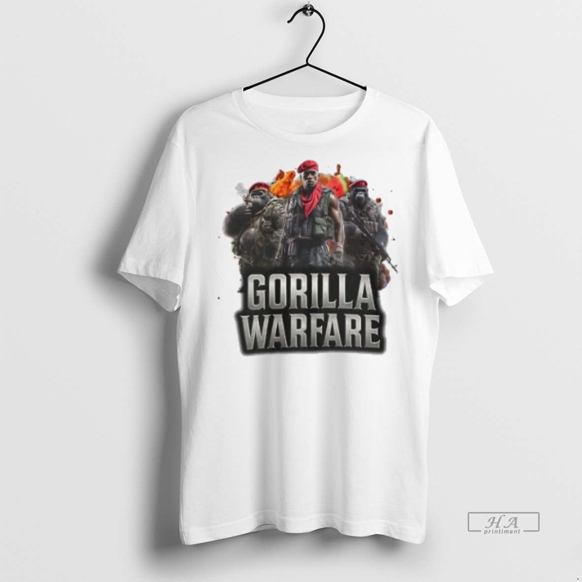 Official Gorilla Warfare Graphic Shirt