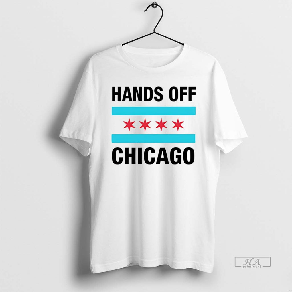 Official Hand Of Chicago Flag